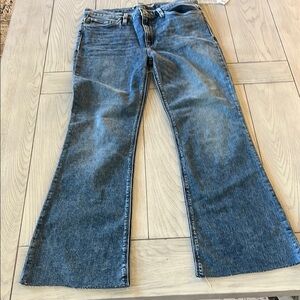 Hudson Jeans Blue Vintage Flare Denim